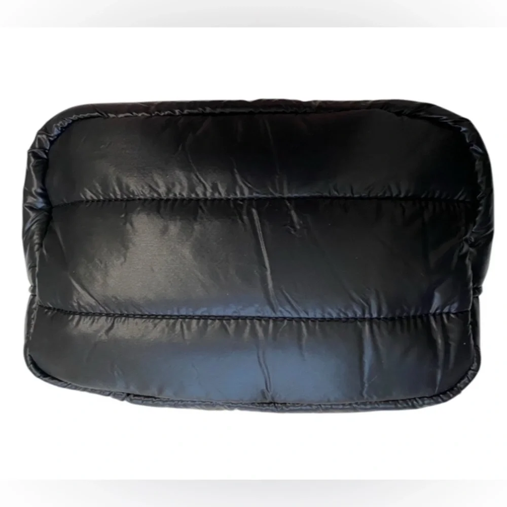 Moncler Black Toiletry Bag Cosmetic Makeup Bag Clutch NEW